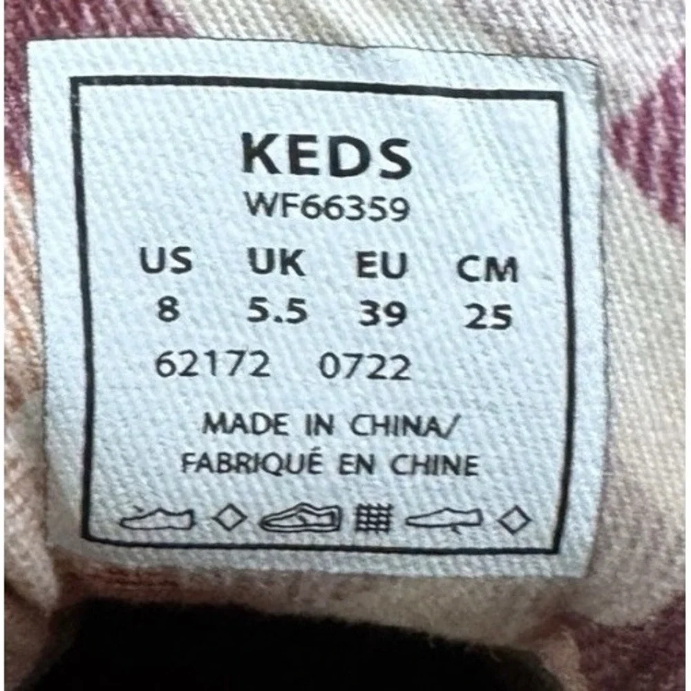 Keds Womens Scout Iv Splash Canvas Sneakers Casual Olive Size 8